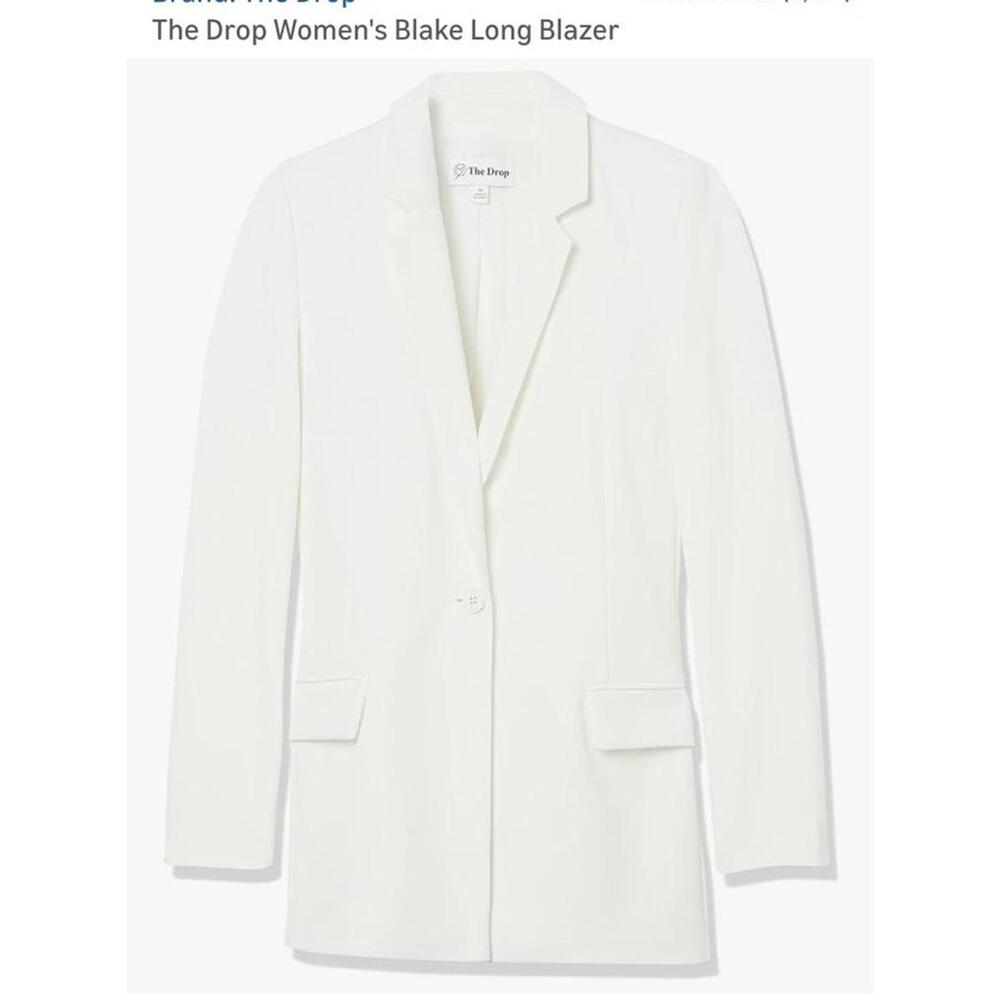 The Drop  Women's Blake Long Blazer NWT Size S